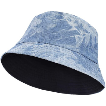 Sombrero aesthetic estilo pescador hecho de jean