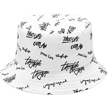 Sombrero blanco Thug Life