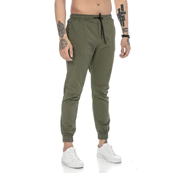 jogger aesthetic color verde oscuro